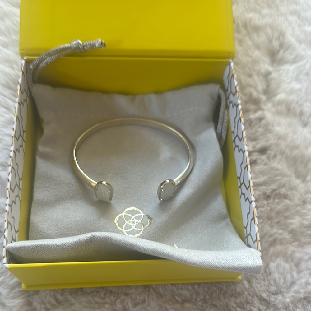 Kendra Scott Gold Cuff Bracelet with Open Design
